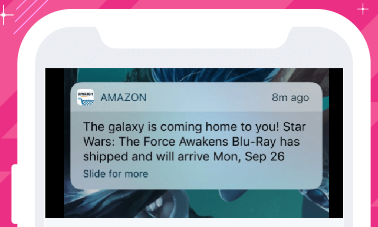 Amazon-Delivered-Shipment-Transactional-Push-Notification